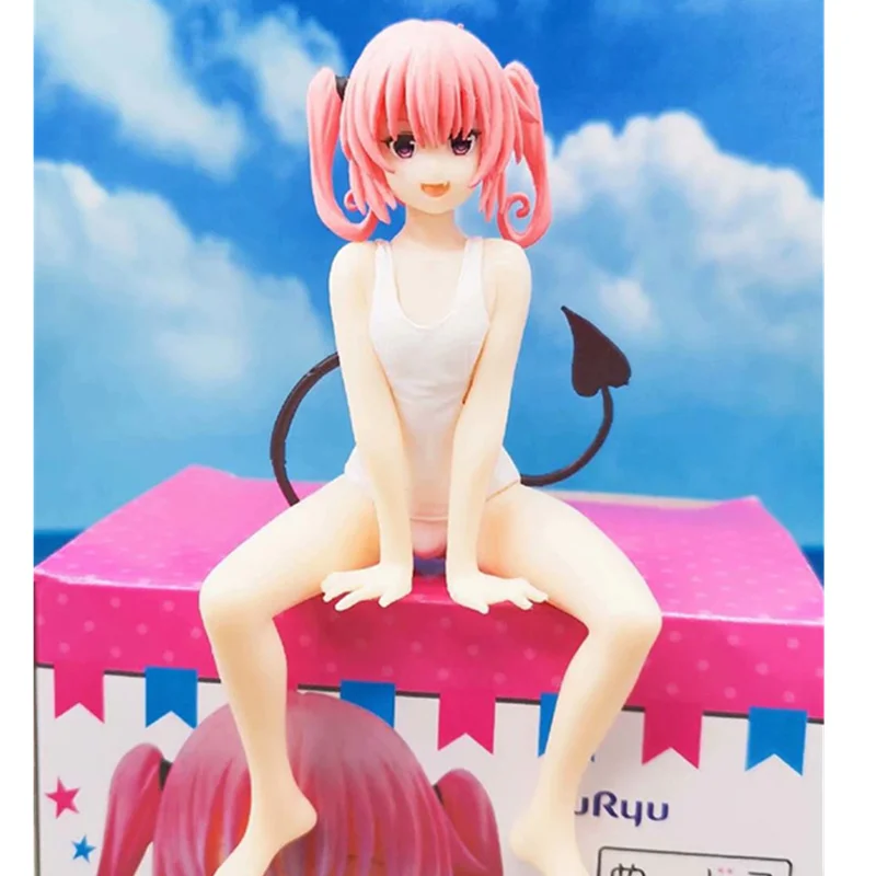 Аниме богиня любви Nana Asta Deviluke бикини ver. Сидячая позиция ПВХ аниме сексуальные