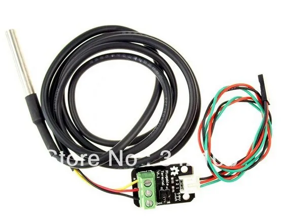 Бесплатная Доставка! DS18B20 комплект цифровых фотоэлементов с подключаемым