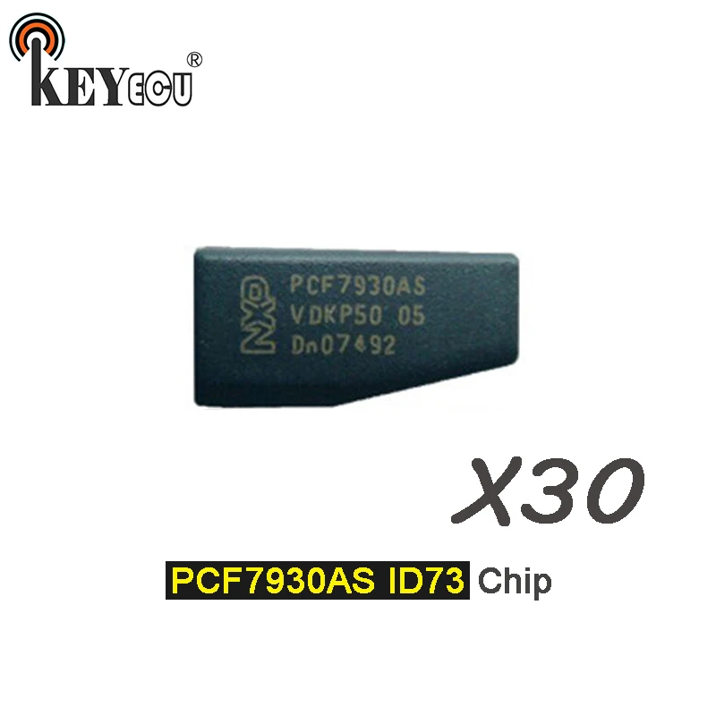 KEYECU 30x PCF7930AS (заменен на PCF7931as) чип ключа транспондера ID73|Ключ от авто| |