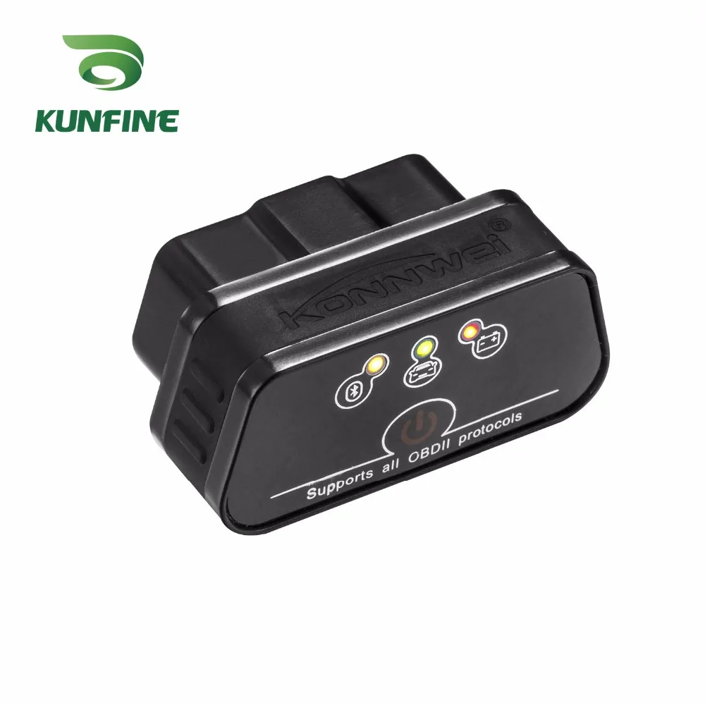 Диагностический сканер кодов KW901 ELM327 Bluetooth 3 0 ODB2 II считыватель 5 цветов на выбор