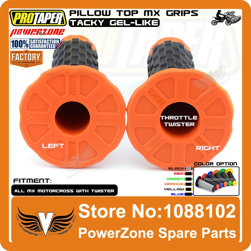 Pro Taper Подушка Топ MX Захваты подходят 7/8 &quotРуль Pit Dirt Bike мотокросса SXF EXC CRF YZF KXF RMZ TTR