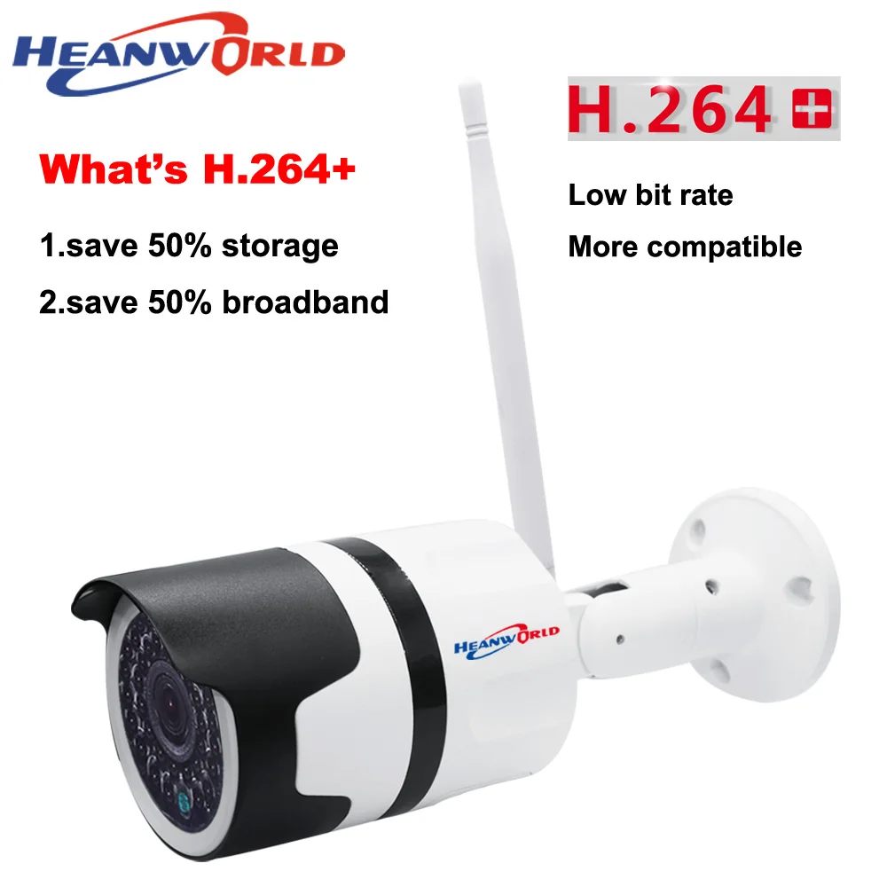 Heanworld наружная Wi Fi камера 1080P h.264 + ip full hd домашняя безопасности беспроводная