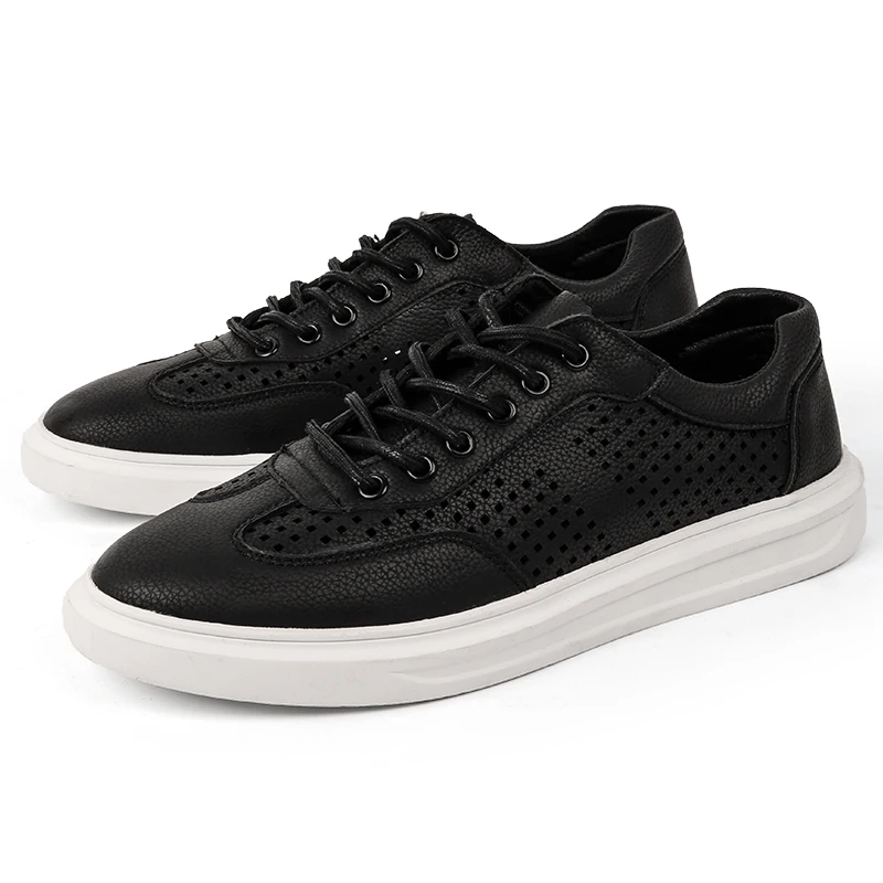 High-Quality Summer Fashion Hollow Ultra-Thousands Of Leather Feet Driving Shoes Breathable Slip Outdoor Leisure Tide Shoe Lx5 | Обувь