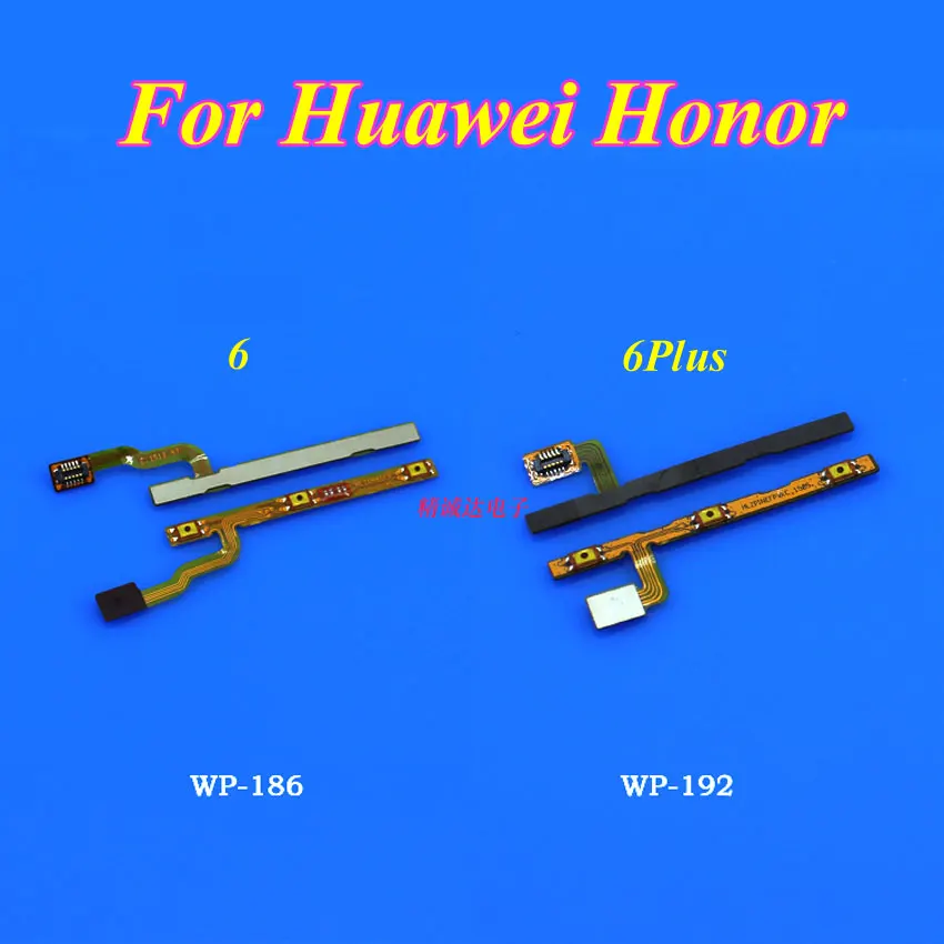 1 шт. для Huawei Honor 6 6Plus питание + Кнопка громкости гибкий кабель