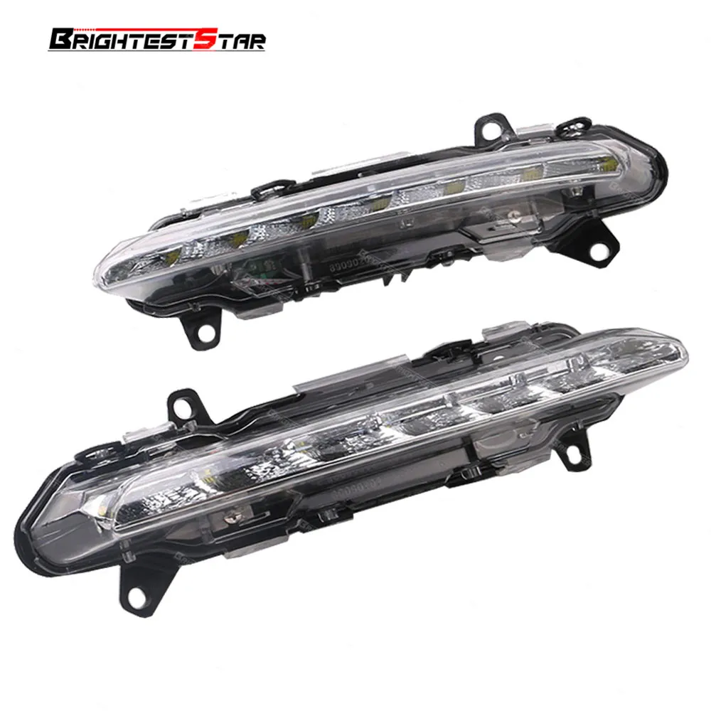 Пара 2218201756 2218201856 L + R светодиодный DRL Дневной ходовой светильник противотуманный