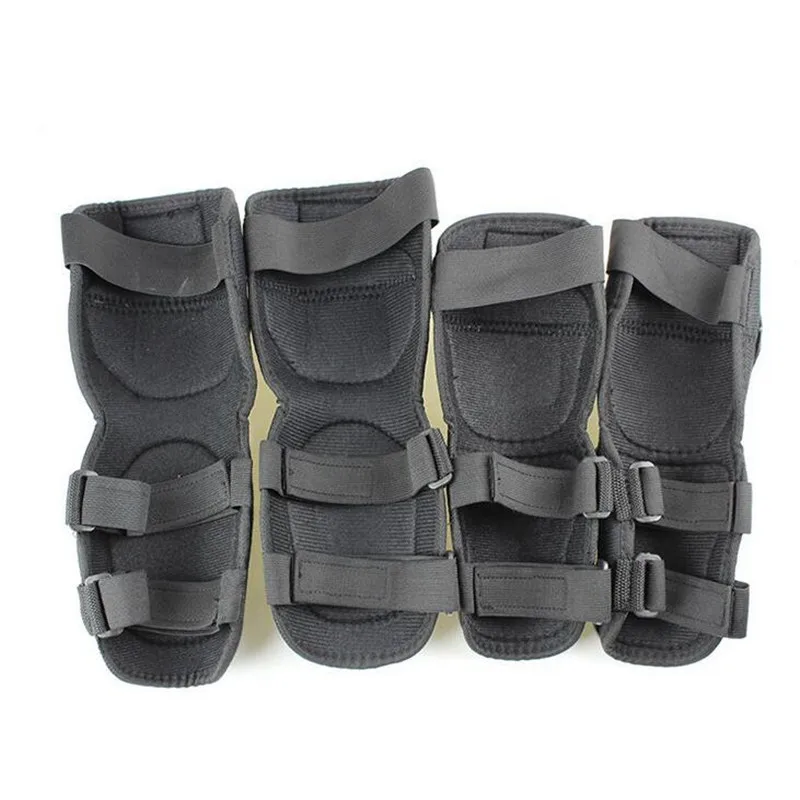 4 шт. наколенники для езды на мотоцикле мотокросса внедорожный велосипед локоть и
