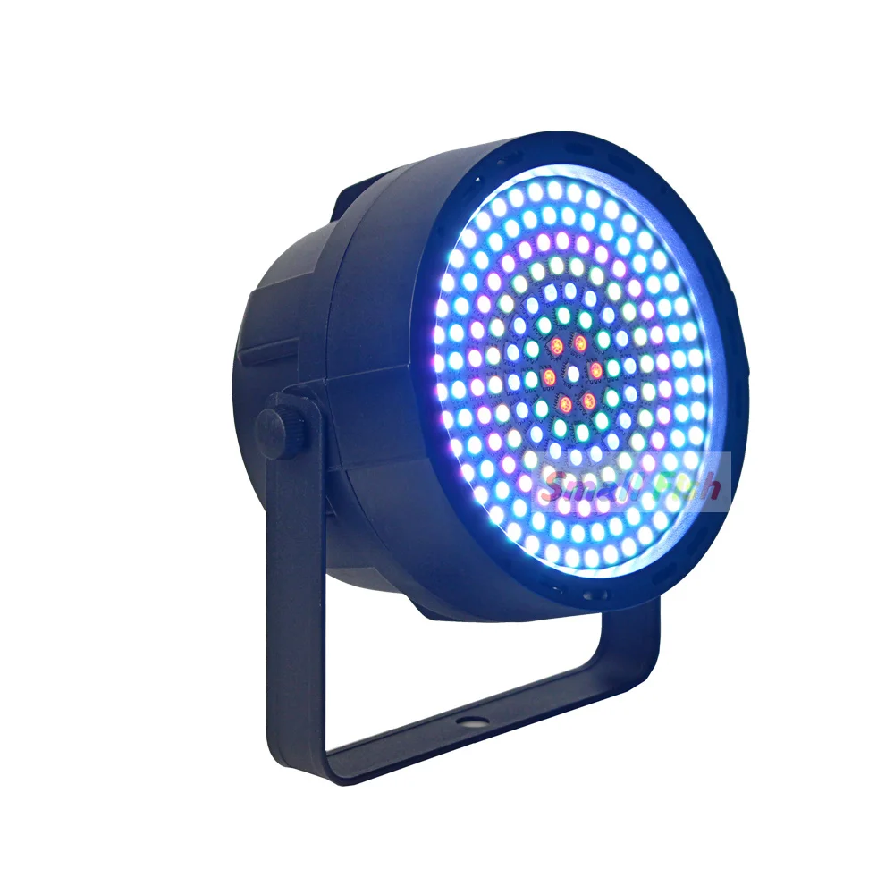 169LED S RGB LED Flat Par Светильник DMX Strobe Stage светильник Remote освещение для ночного клуба Disco