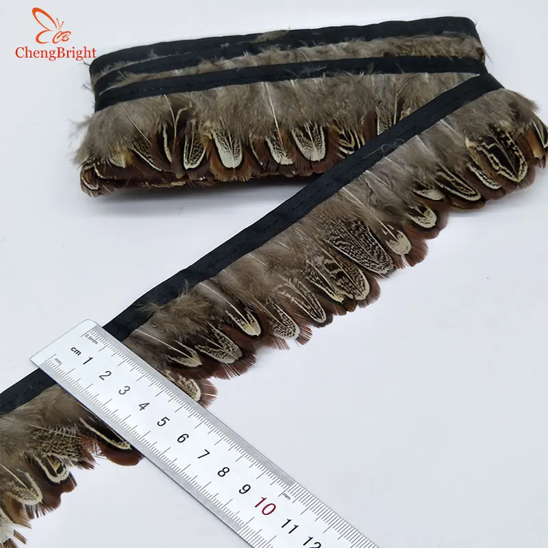 Украшение ChengBright в виде перьев фазана 10 ярдов|feather trim|pheasant feather trimpheasant |