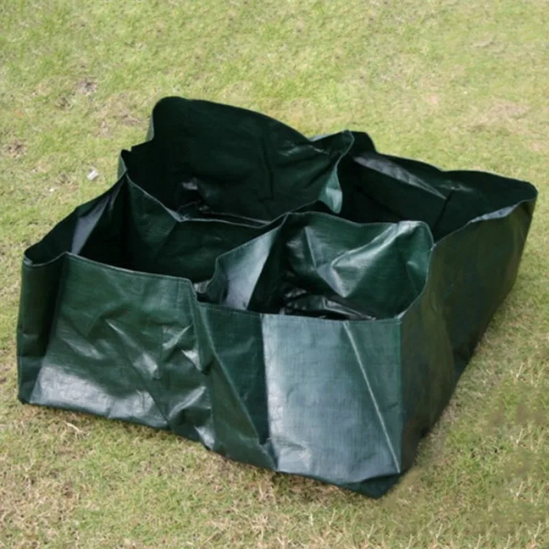 4 разделенные сетки садовые плантаторы для посадки растений мешок выращивания