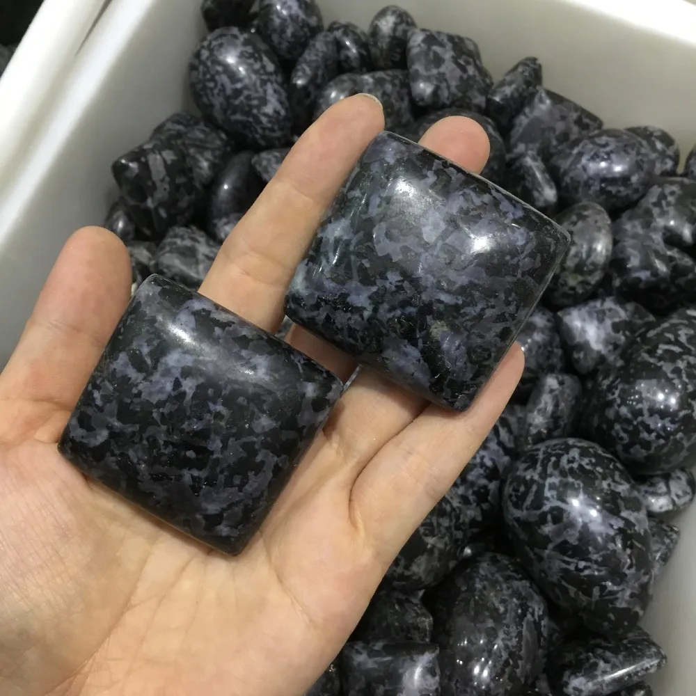 2 шт. Натуральный Полированный Камень gabbro минеральный кристалл пальмовый камень |