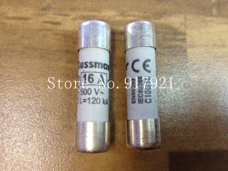 

[ZOB] The United States Bussmann C10G16 BUSS 16A500V 10X38 FUSE tube --30PCS/LOT