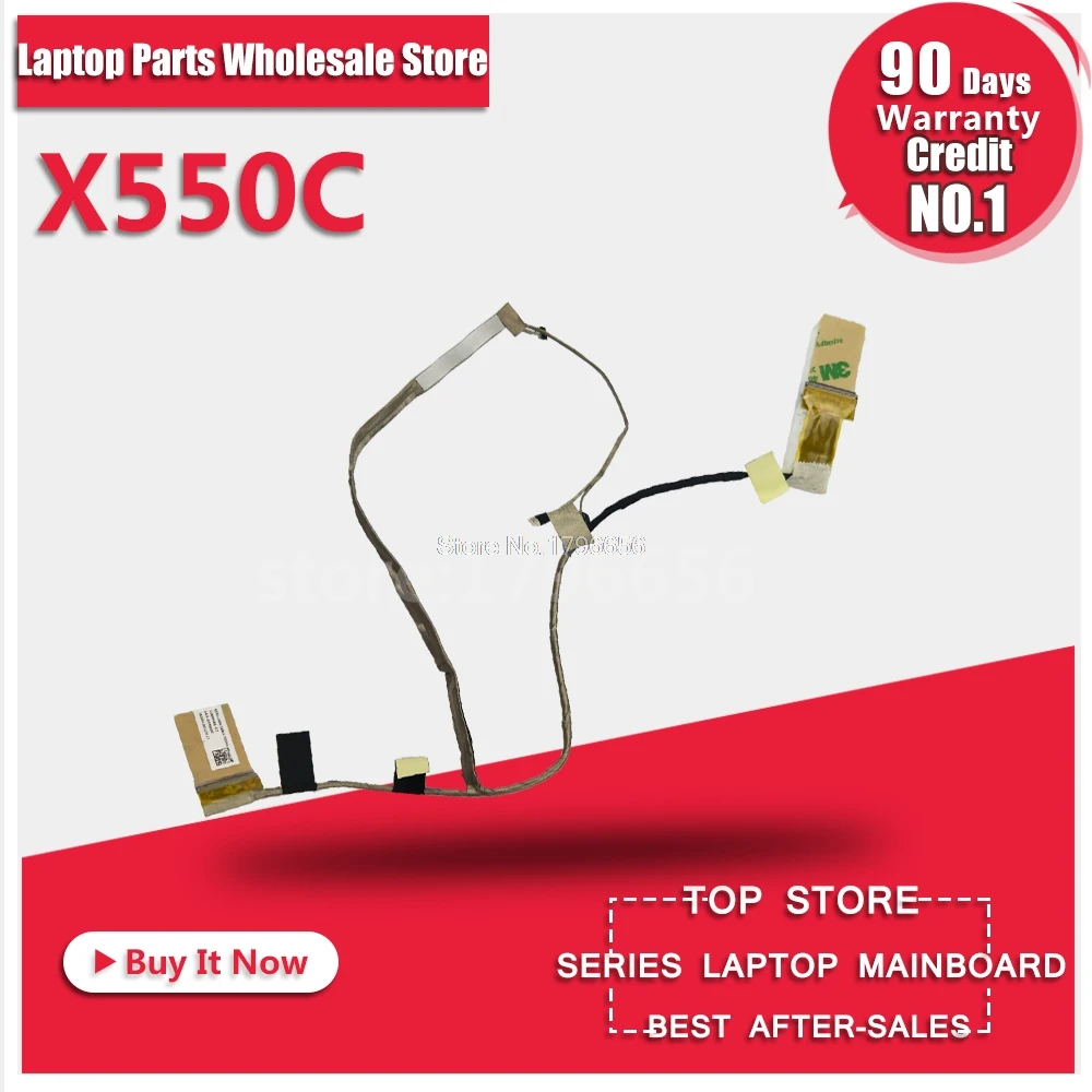 Экран ноутбука LVDS/LED/LCD видео гибкий кабель для For Asus X550C A550C X550V Y581C Y581L A550L K550L X552E X552C