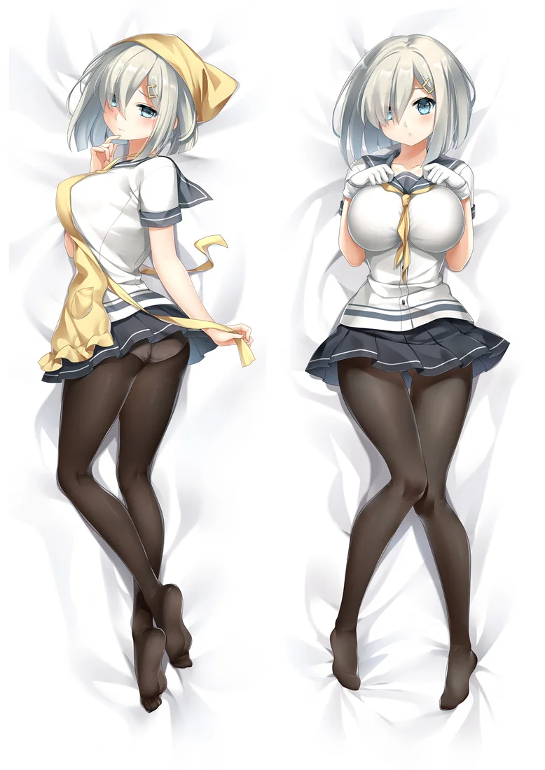 Ноябрьское обновление японское аниме Kantai коллекция kanклей хамаказе дакимакура