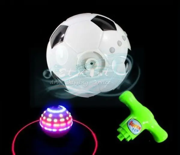 Football Spinning Toy Gyro Color Flashing Light Music | Игрушки и хобби