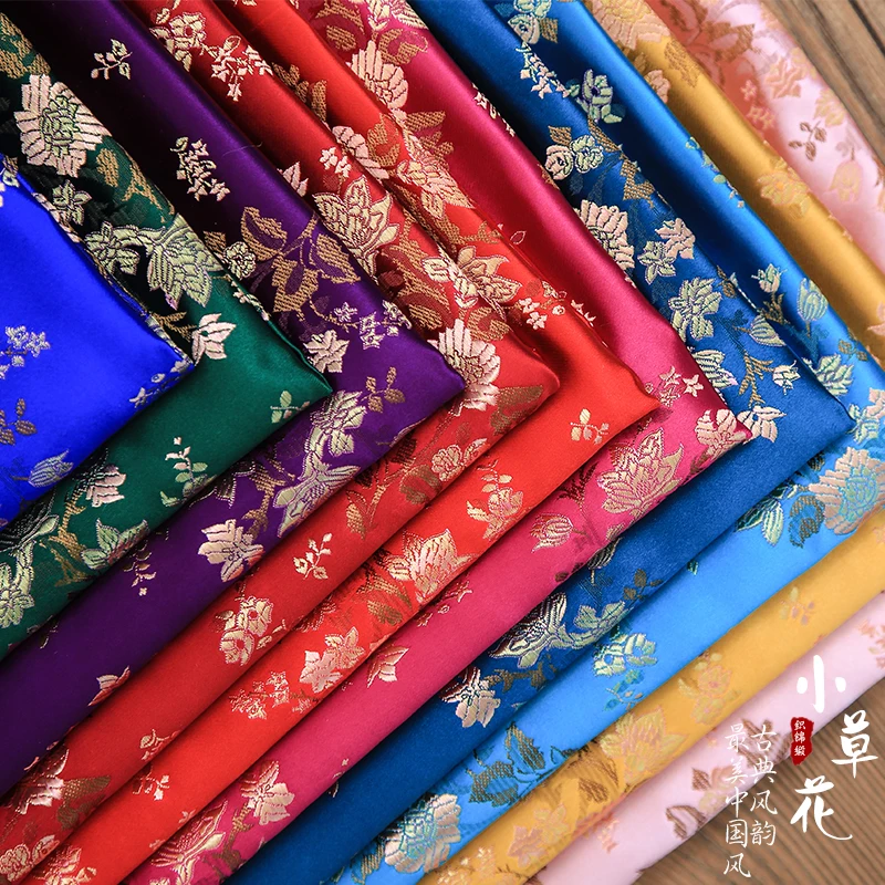 Новое поступление жаккардовая ткань из полиэстера с изображением звезд и цветов