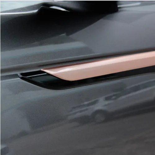 

Rose gold Car Side Fender Cover Decorative Plate Trim For Land Rover Range Rover Velar 2018 Car Accessories 4pcs/set