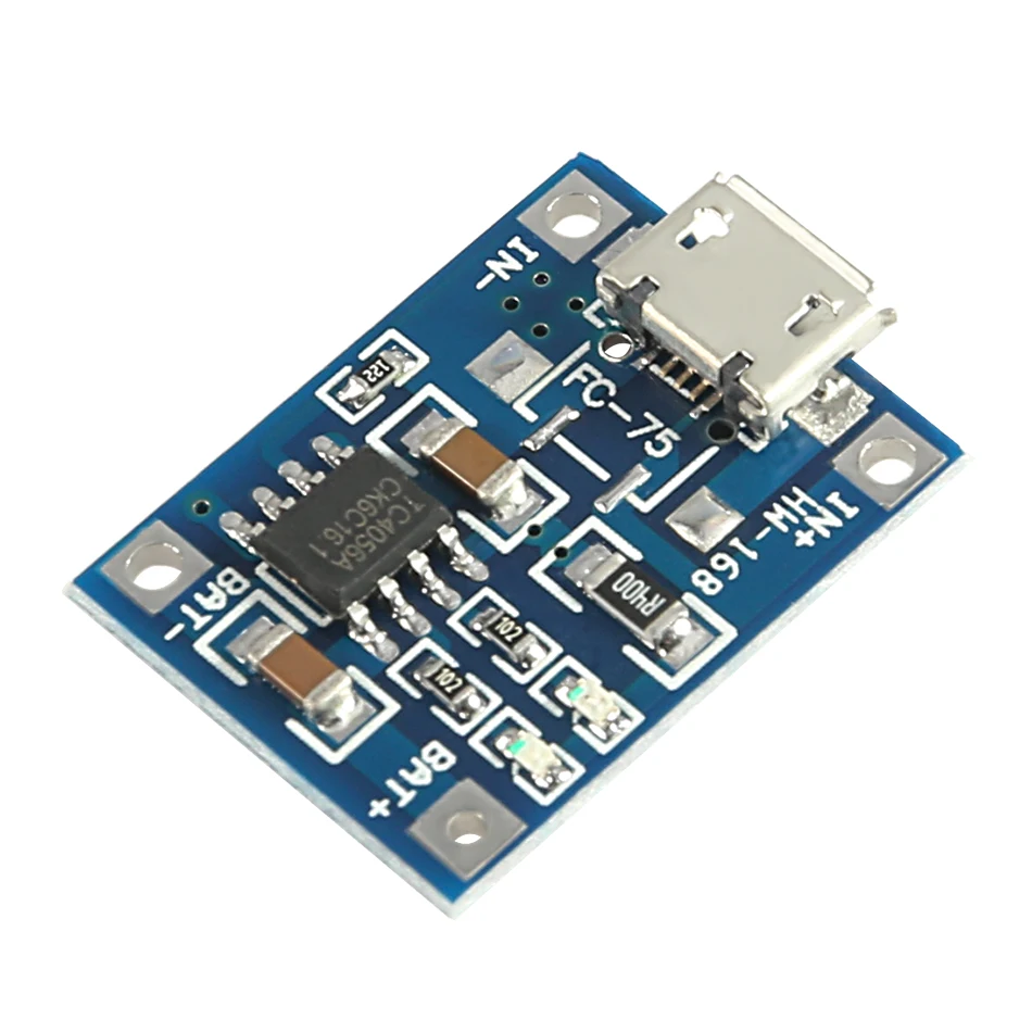 5 шт. зарядная плата TP4056 с Micro USB В 1A 18650|Аксессуары для электроинструментов| |