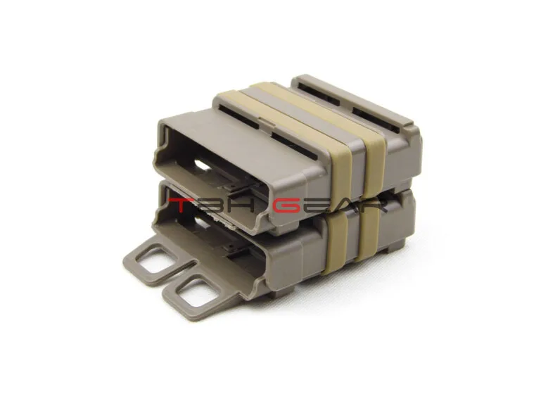 Быстрая полимерная сумка для магазина FMA 7 62 Mags BK DE FG(SKU12050179) | Спорт и развлечения