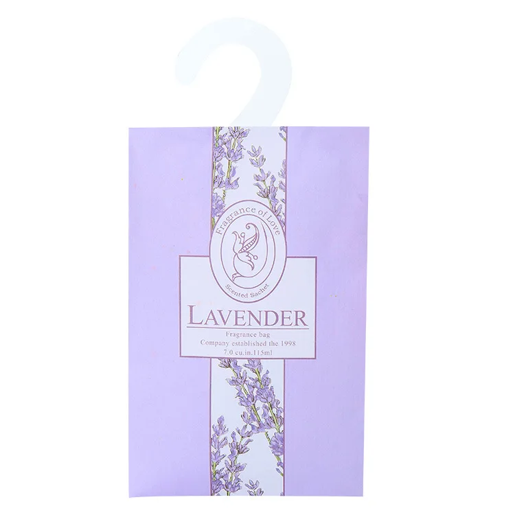 lavender Натуральный цветок свежий для эпифитов ароматизированный аромат домашний шкаф ящик автомобиля освежающий ароматизатор духи-Саше сумка - Цвет: lavender