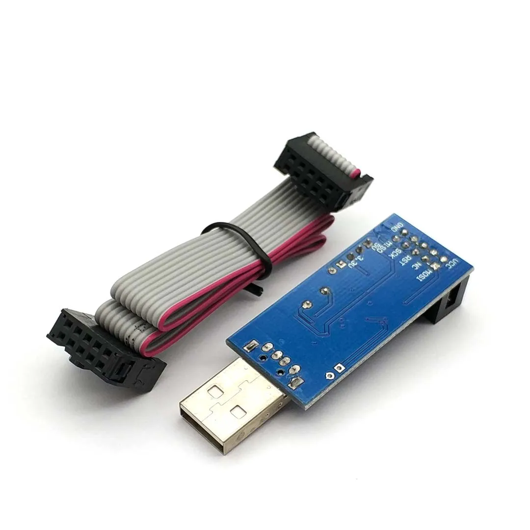 USBASP USBISP AVR программатор USB ISP ASP ATMEGA8 ATMEGA128 Поддержка Win7 64K|Запасные части| |
