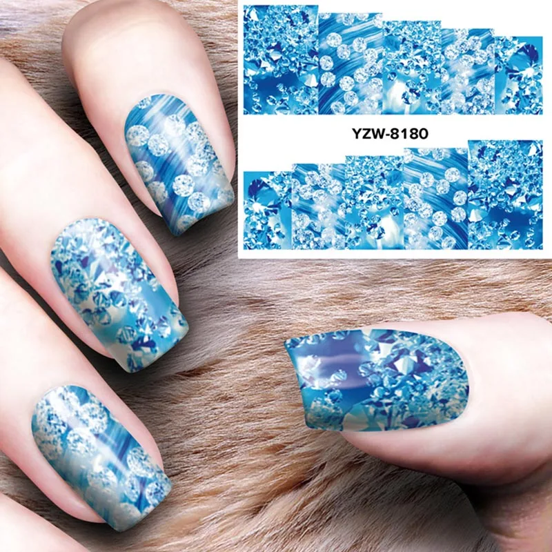 Распродажа в стиле сделай сам Nailwrap красота Радуга декоративная наклейка для