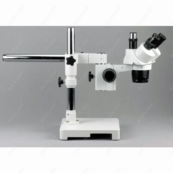 Тринокулярный Стерео микроскоп амскоп поставки 10X 20X 40X на одной руке стрелы|microscope