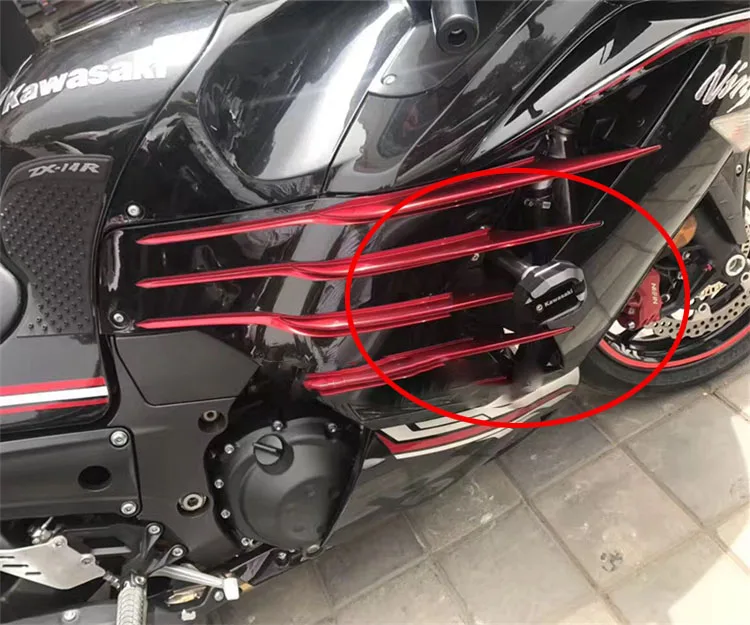 Для мотоцикла KAWASAKI ZZR1400 ZZR 1400 NINJA защита от падения рама слайдер обтекателя