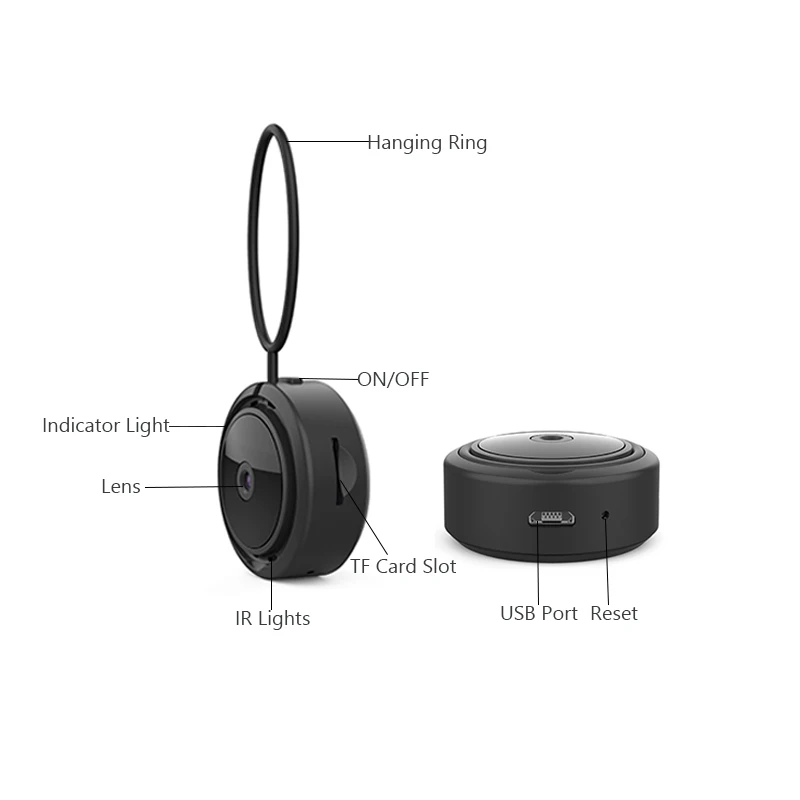Full HD 1080P Wifi IP мини камера секретная ИК ночного видения микро с датчиком движения и