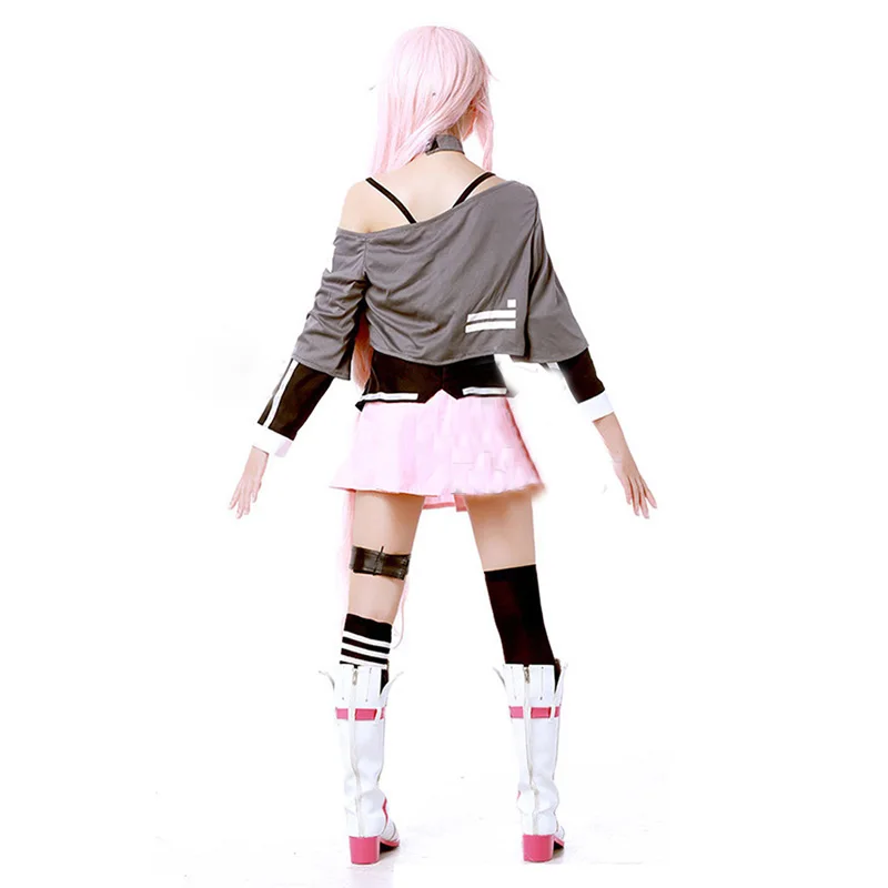 Rolecos аниме VOCALOID3 библиотеки IA Косплэй костюм Си ботинки для Маскарадного костюма
