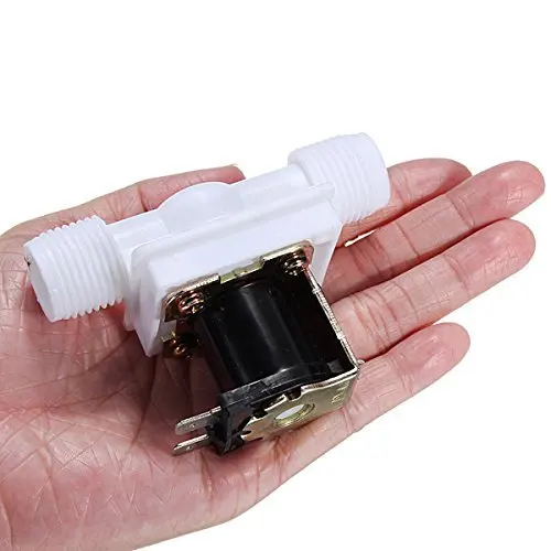 

10pics N/C 12V DC 1/2" Electric Solenoid Valve Flow Valve Radiotube Water Air Low viscosity Fluid