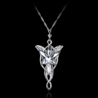 movie jewelry crystal cubic zirconia stone pendant necklace for women gifts