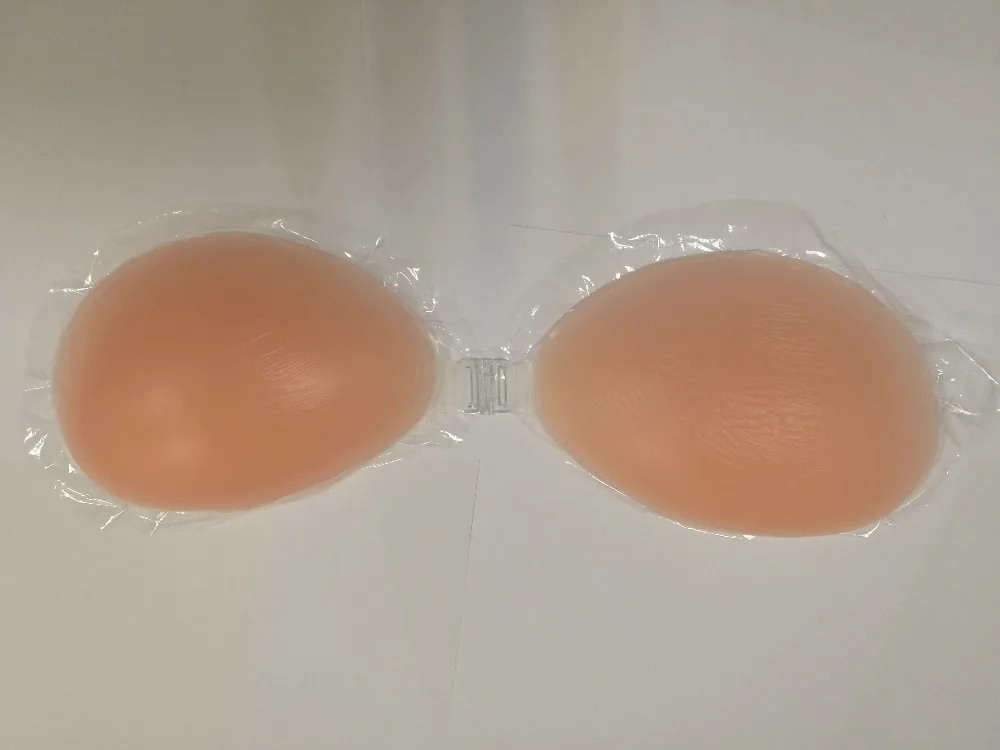 2cm Silicone Self-adhesive Stick On Gel Push Up Strapless Backless Invisible Bras Sexy Adhesive Women Lady Seamless Push Up Bra