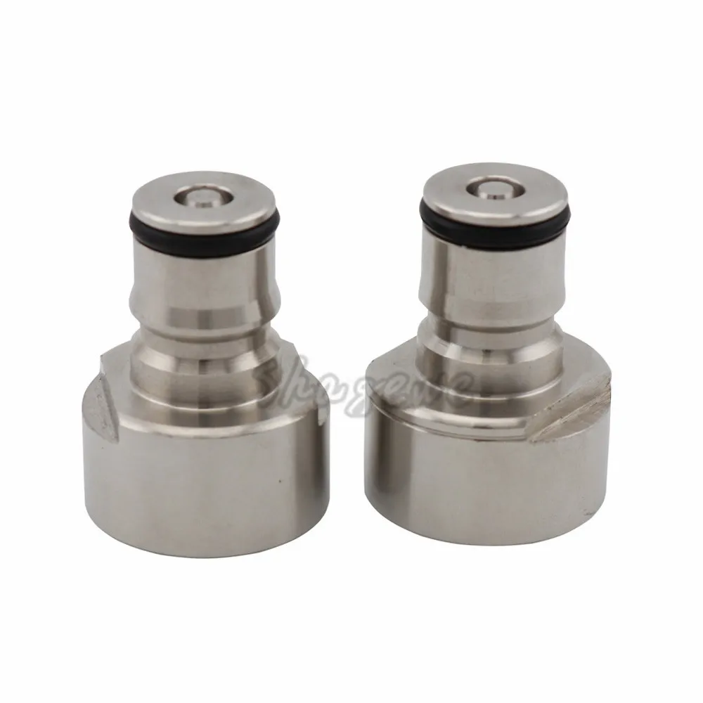 Gas and Liquid Пивной пивоваренный карбонатный колпачок с шариковым замком для Keg муфта адаптер 5/8 ''резьбовой шаровой замок набор для быстрого отключения - Цвет: Gas and Liquid