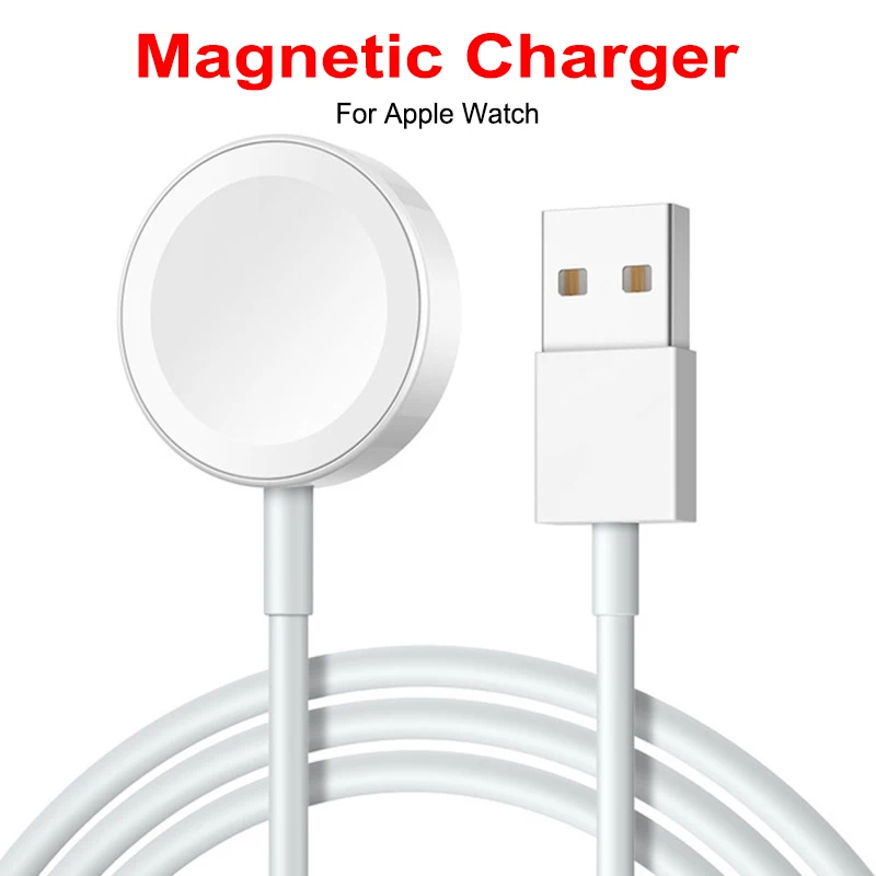 Быстрая Беспроводной Зарядное устройство для Apple Watch 1/2/3/4 USB быстрой зарядки