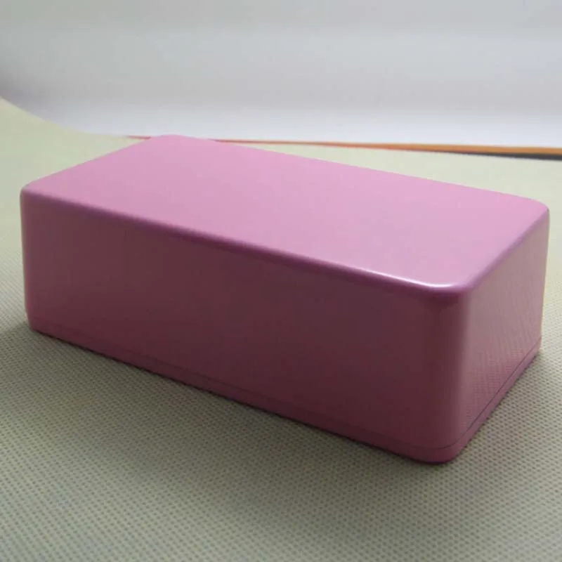 Алюминиевая металлическая гитарная педаль 1590N1 stomp box pink 120 (L) x66 (W) x39(H) мм