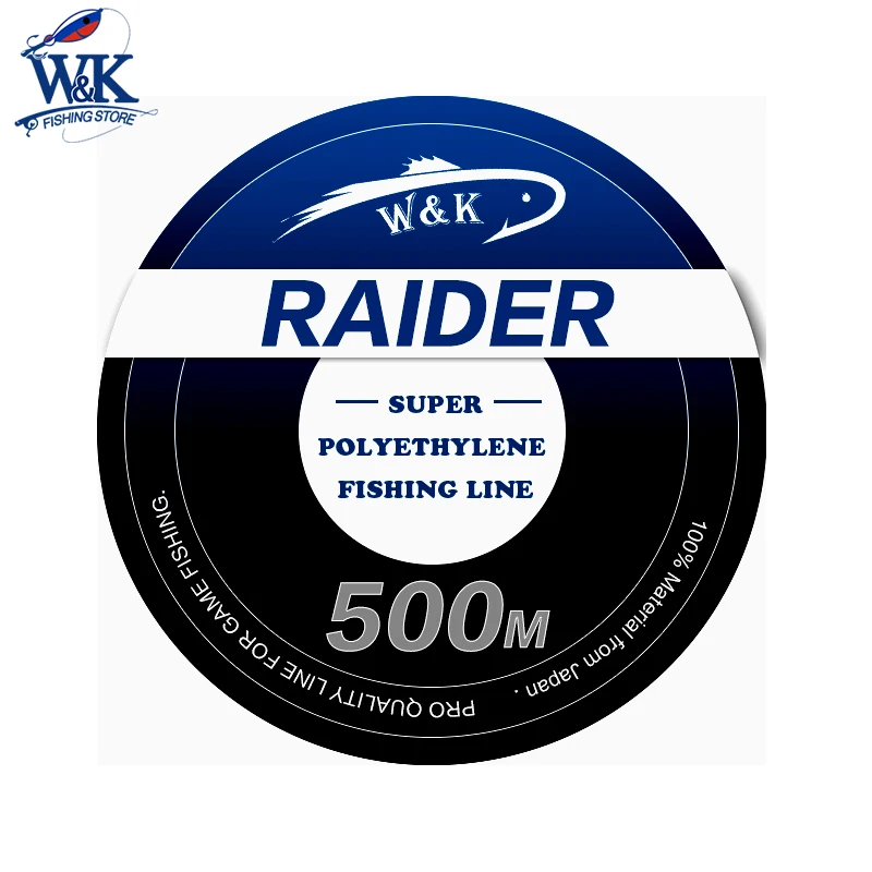 

Rock Fishing Line Leader at 500m Nylon Fishing Lines 3 Kinds Colors Raider Super Line