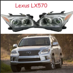 picture Lexu LX570 головной светильник, используйте ваш автомобиль ксенон! LX570 противотуманный светильник, LX570 налобный фонарь, LX 570 - Цвет: picture