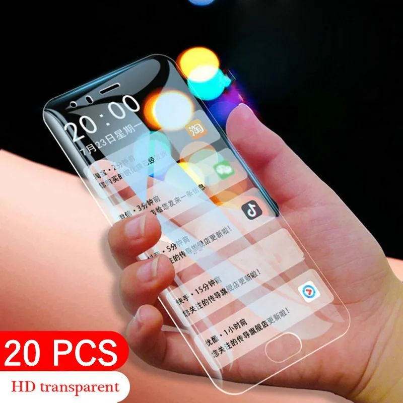 Закаленное стекло 20 шт./лот Защита экрана для Xiaomi Mix 2S 2 MAX Note 8 7 3 Pro For Redmi 8A 7A 4 4A 3s 3X