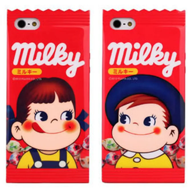 Новый стильный модный мягкий чехол из ТПУ с 3D изображением молочного молока для