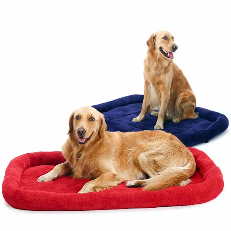 Warm winter Big extra large indoor dog pet mat House Pad sofa bed Kennel Soft Fleece Golden Retriever Dog cushion nest | Дом и сад