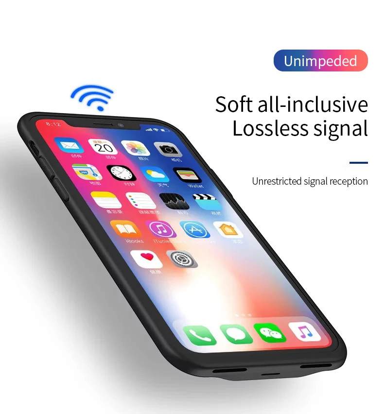 Зарядное устройство для iPhone X/XS 5000 мАч зарядное мАч|Перезаряжаемые батареи| |