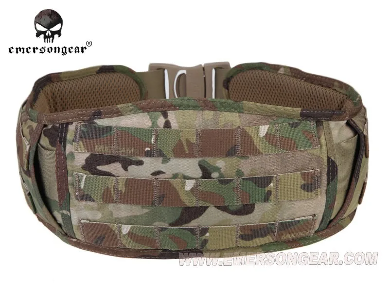 EmersonGear мягкий поясной ремень Molle для мужчин страйкбол боевой пояс тактический мультикам черный EM9086