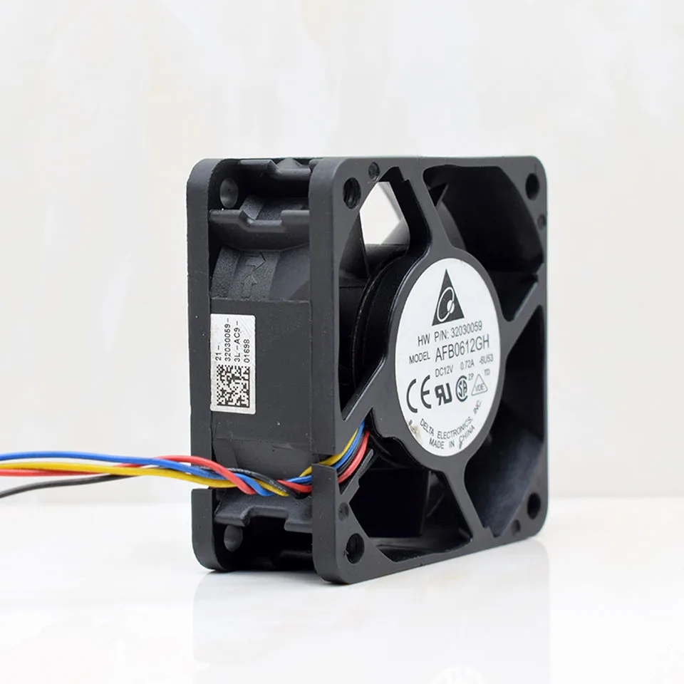 1pcs AFB0612GH 6025 6CM 60MM 12V 0.72A 4 line pwm server inverter computer axial case cooler cooling fan | Компьютеры и офис