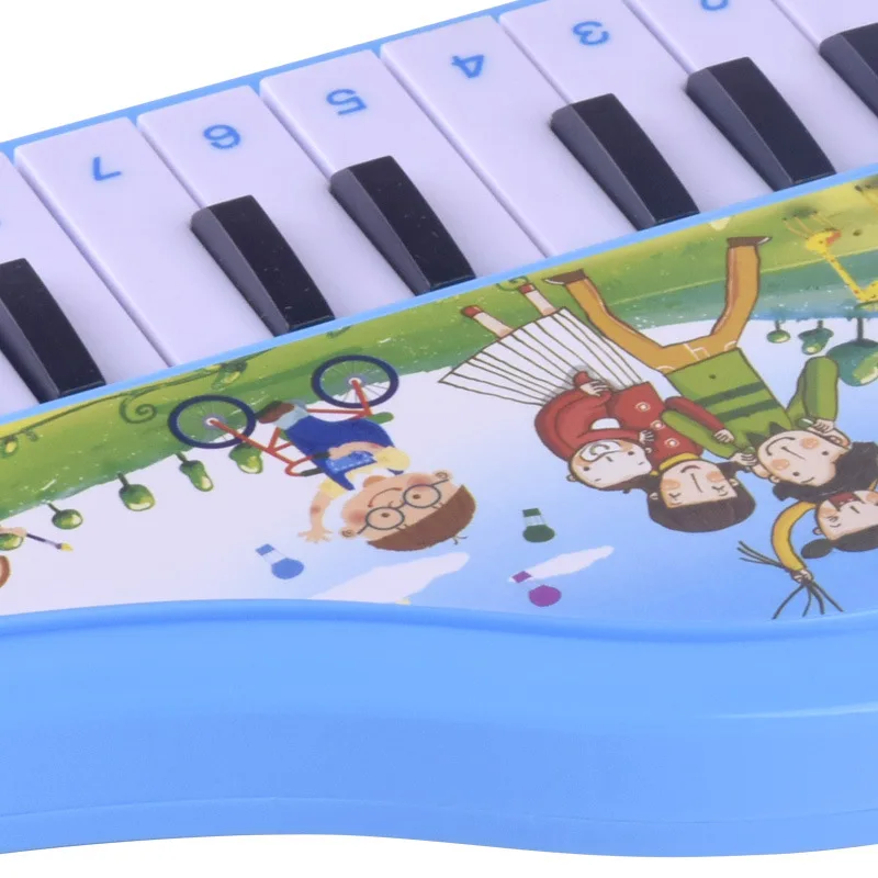 Детская мультяшная музыкальная электронная клавиатура пианино с 24 клавишами