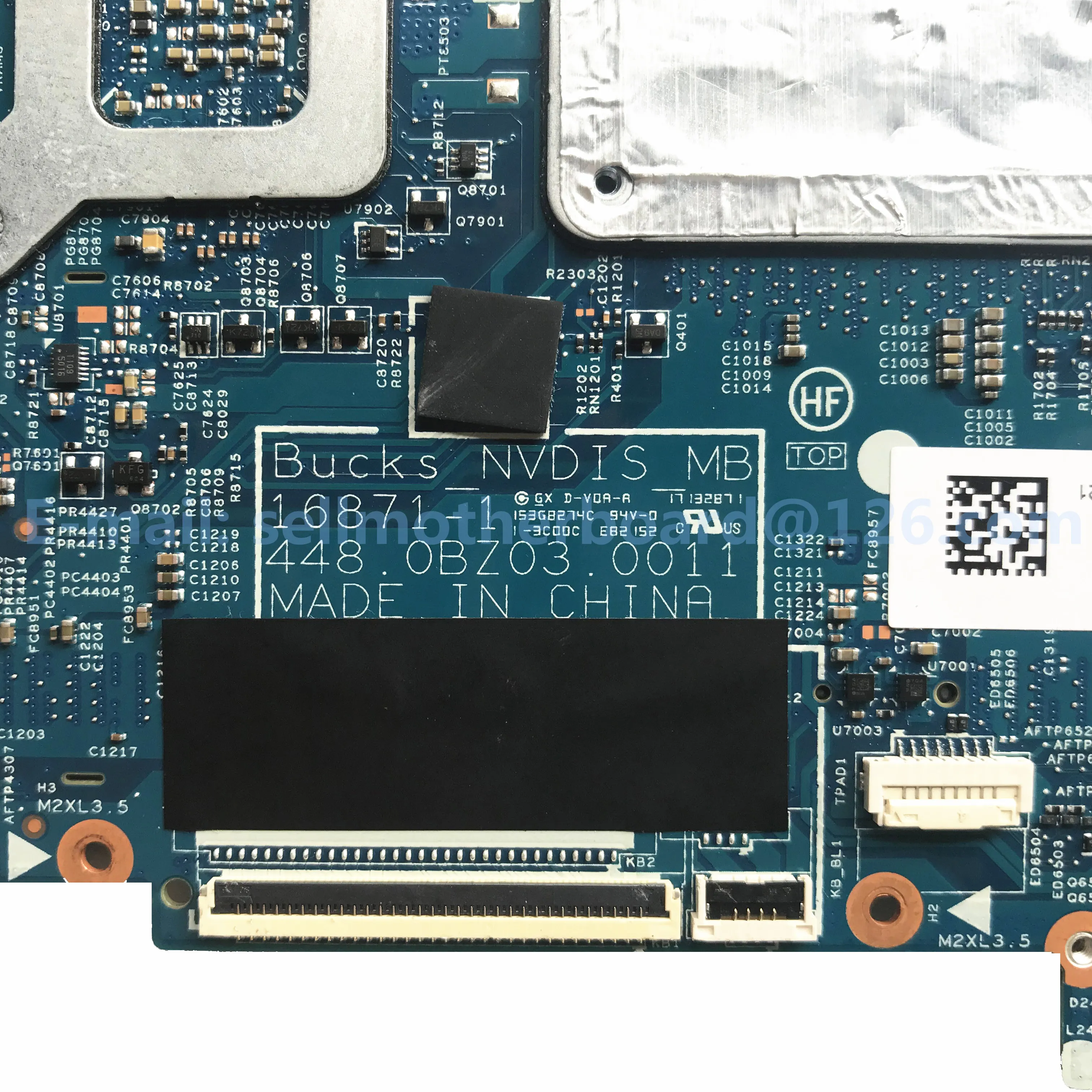 For HP PAVILION X360 14-BA Laptop Motherboard 923688-601 With i7-7500u CPU N16S-GTR-S-A2 GPU 448.0BZ03.0011 DDR4 MB Tested