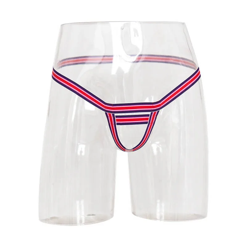 

Трусы-стринги мужские, полосатые, с подтяжкой, Т-образной спинкой, Клубное белье