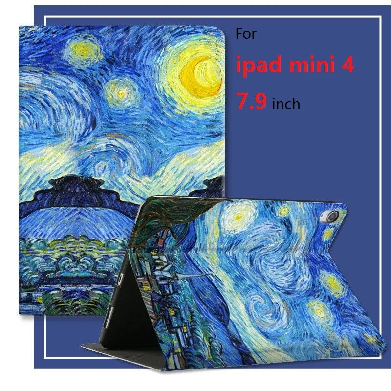 Для ipad Mini 4 7 9 дюймов чехол с функцией автоматического Wake Up/Sleep (Пробуждение/спящий