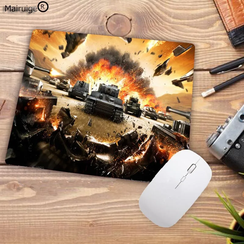 Коврик для мыши Mairuige нескользящий игровой коврик сделай сам с логотипом World Of Tank