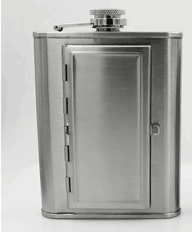 20PCS Hip Flask with Built-in Cigarette Case Stainless Steel wine pot Alcohol Flagon Shipping for DHL UPS TNT | Дом и сад