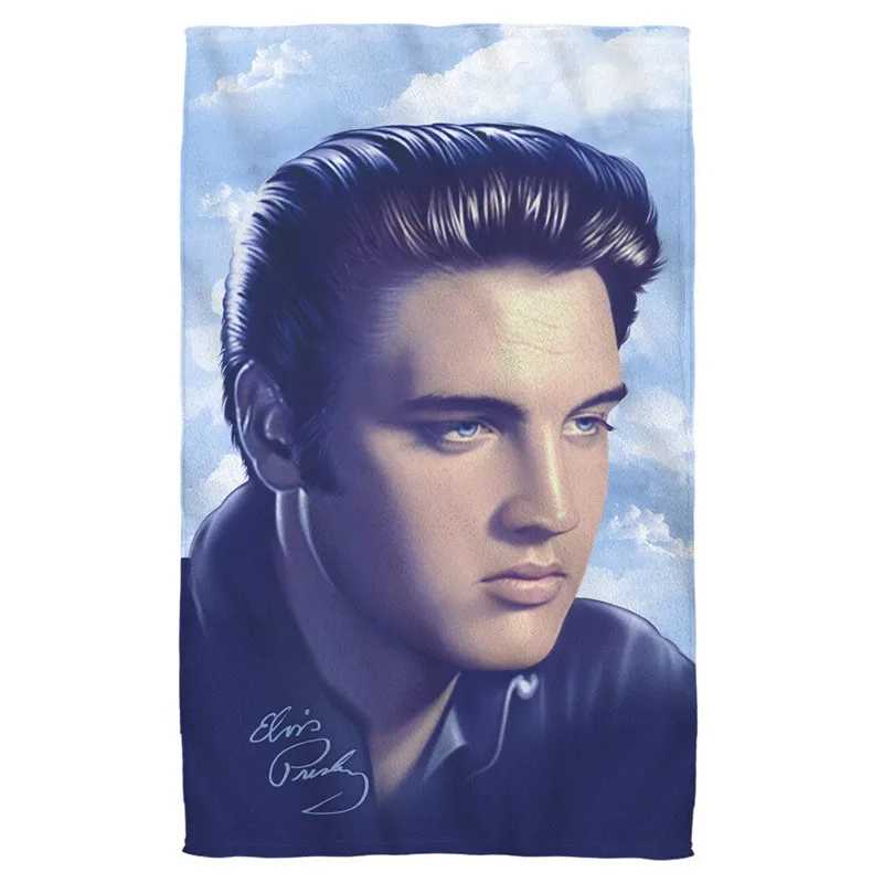 Изготовленный На Заказ Elviz Presley микрофибра полотенце для ванной пляжа способный